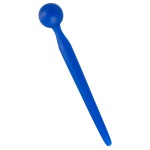 Penis Plug Dilatátor silikonový - modrý
