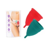 IntimFitness menstruační kalíšky sada 25ml/30ml