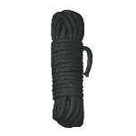Shibari Bondage lano 10 m - černé