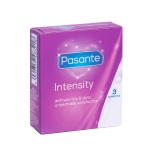Pasante kondomy Intensity Ribs-Dots 3 ks